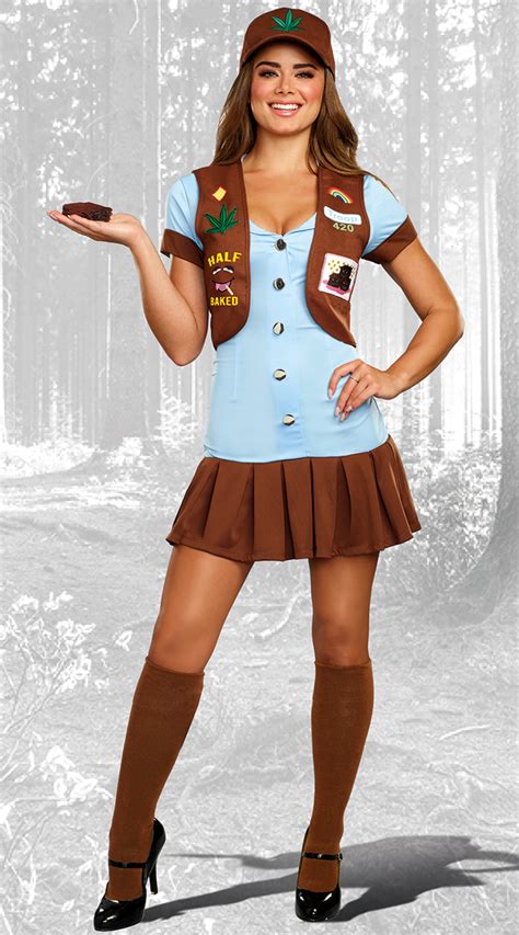 sexy kostüm|Hot Girl Scout 5 Piece Costume Set